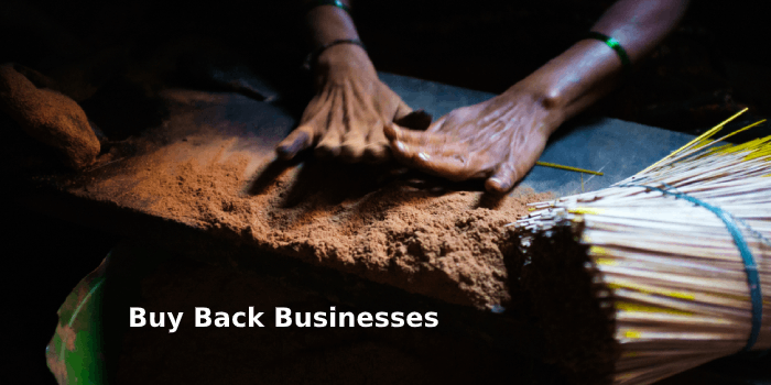 Buy Back Businesses