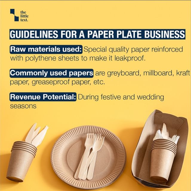 paper plate business